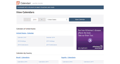 Desktop Screenshot of calendarr.com