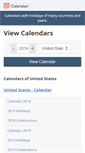 Mobile Screenshot of calendarr.com